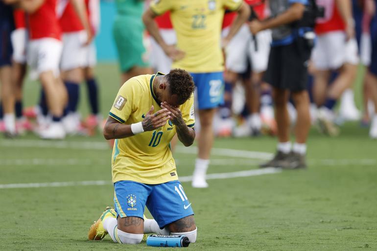 Neymar desolado após eliminação do Brasil no Mundial 2026