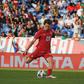Gustavo Sá durante o jogo dos sub-21 com a Irlanda do Norte