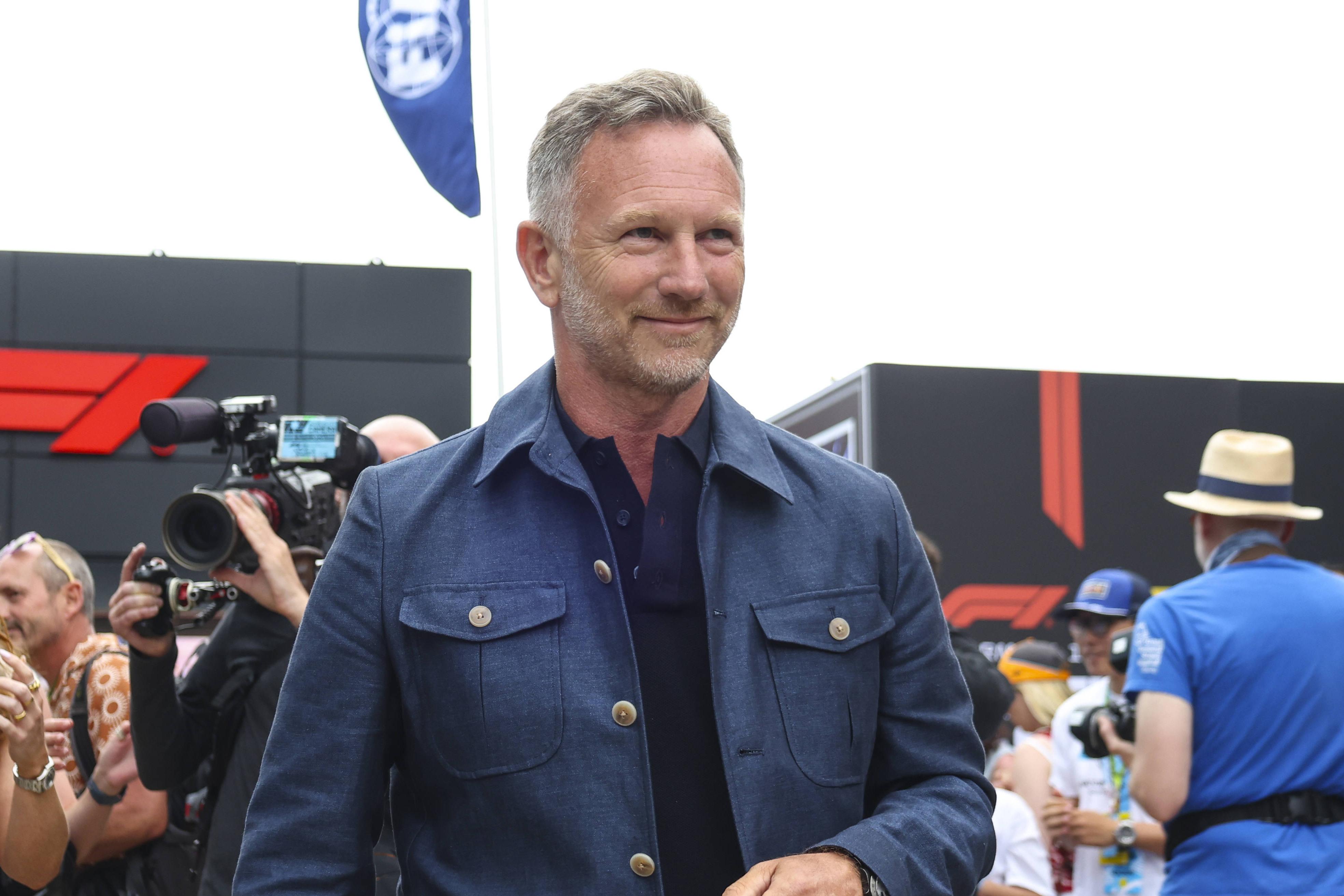 Christian Horner em Silverstone