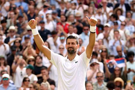 Novak Djokovic tem 106 vitórias em Wimbledon
