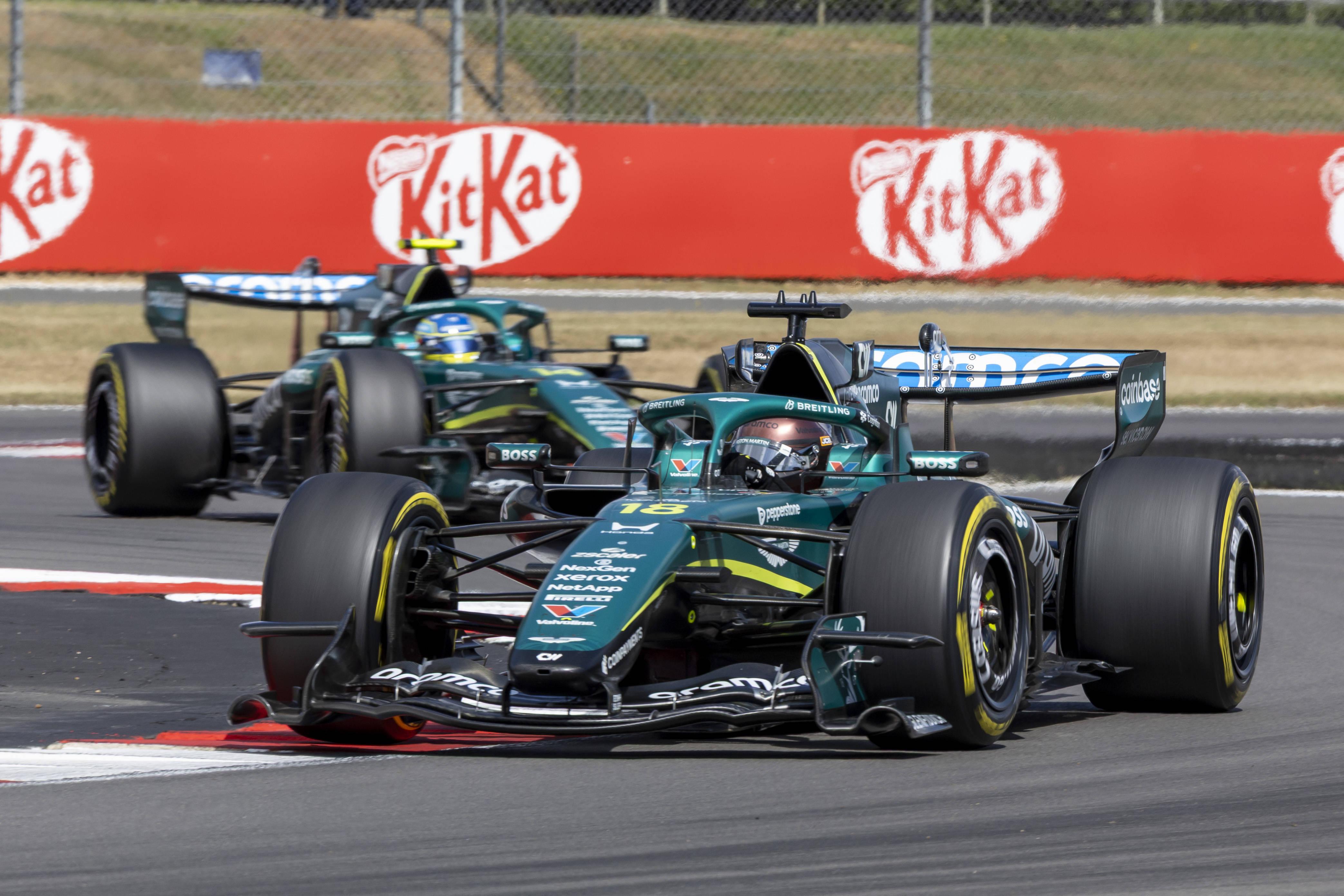 Fernando Alonso no Aston Martin