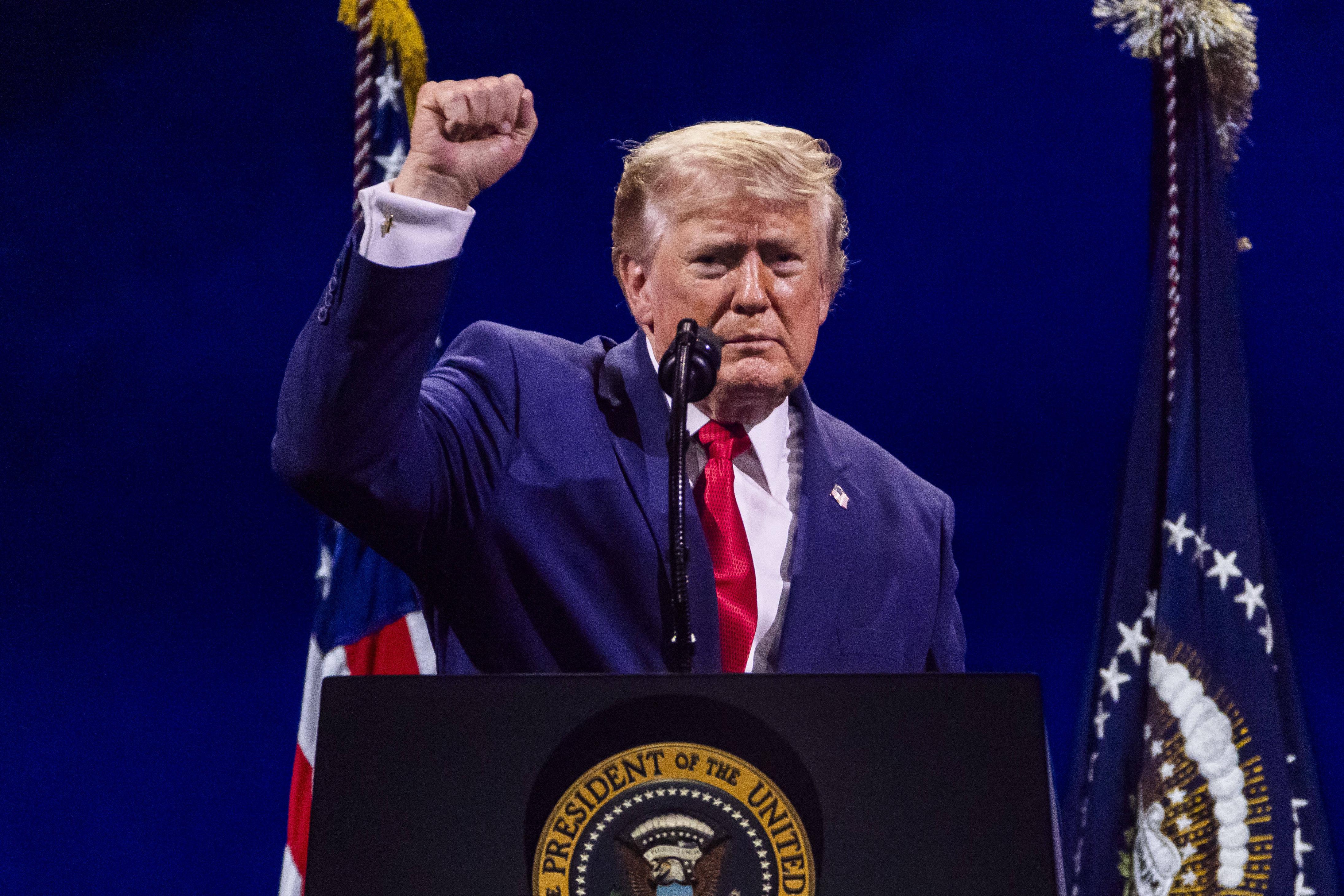 Donald Trump, presidente dos Estados Unidos