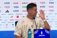 «Calma...»: momento de Ronaldo em conferência arranca gargalhadas