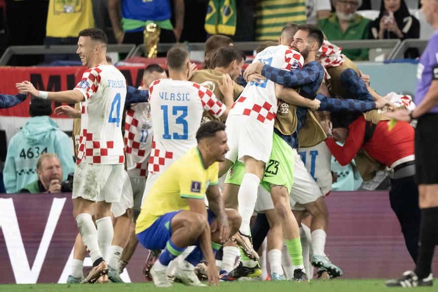 Brasil perdeu para a Croácia no último Mundial (IMAGO)