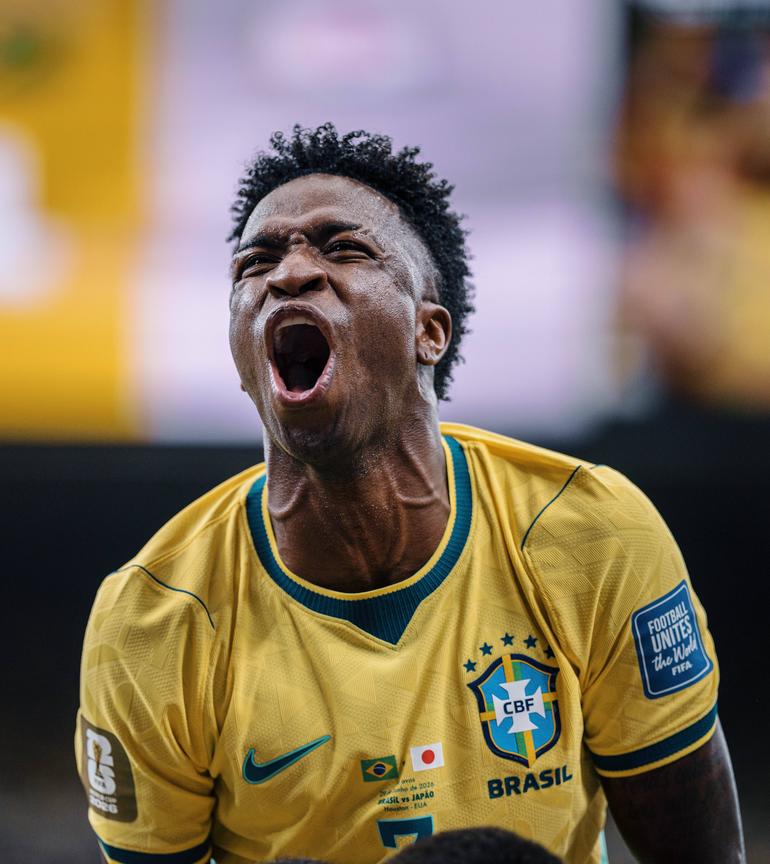 Vinícius Júnior tem quatro golos em quatro jogos no Mundial 2026