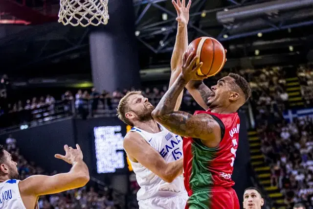 Travante Williams esteve uma vez mais em destaque     Fotografia FIBA