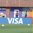 Antes da Espanha, jogadores da Seleção experimentaram... futebol americano
