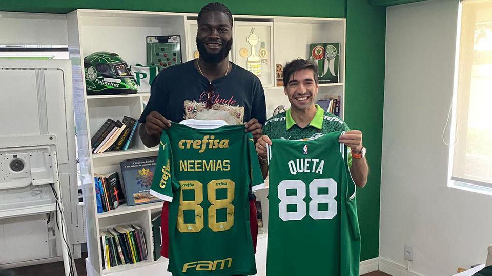 Neemias Queta e Abel Ferreira, encontro de campeões em São Paulo