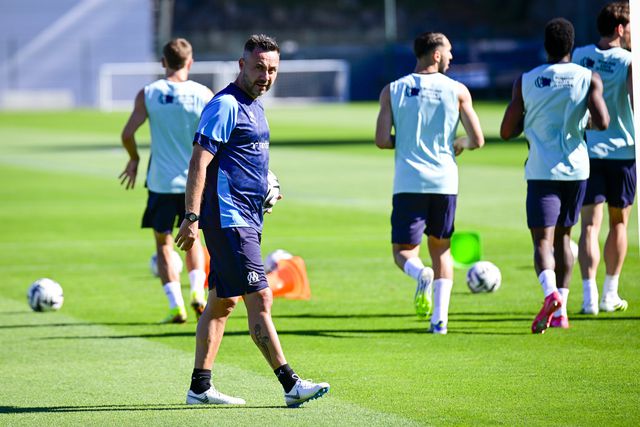 Roberto De Zerbi, treinador do Marselha