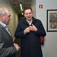 Luís Montenegro de visita à redação de A BOLA