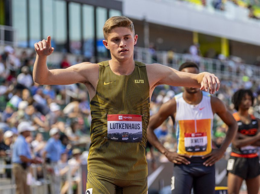 Cooper Lutkenhaus pulverizou o recorde mundial de sub-18 dos 800 metros
