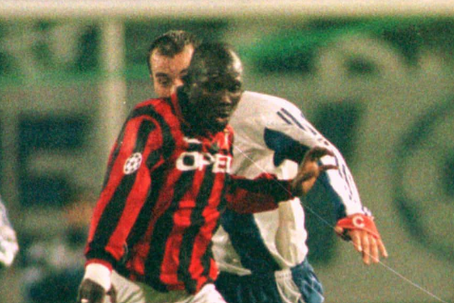 O dia em que George Weah partiu o nariz a Jorge Costa