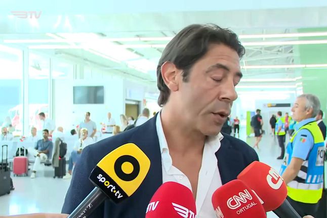 Rui Costa lamenta partida do «grande amigo» Jorge Costa