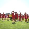 Plantel do Aves SAD é treinado por José Mota