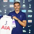 João Palhinha na apresentação no novo clube. Foto Tottenham