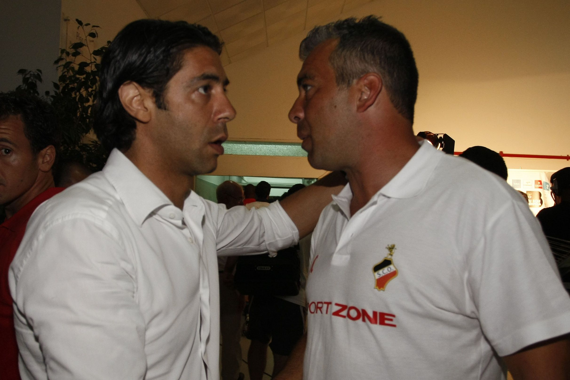 Rui Costa e Jorge Costa, em 2009