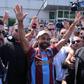 Salah com a camisola do Trabzonspor