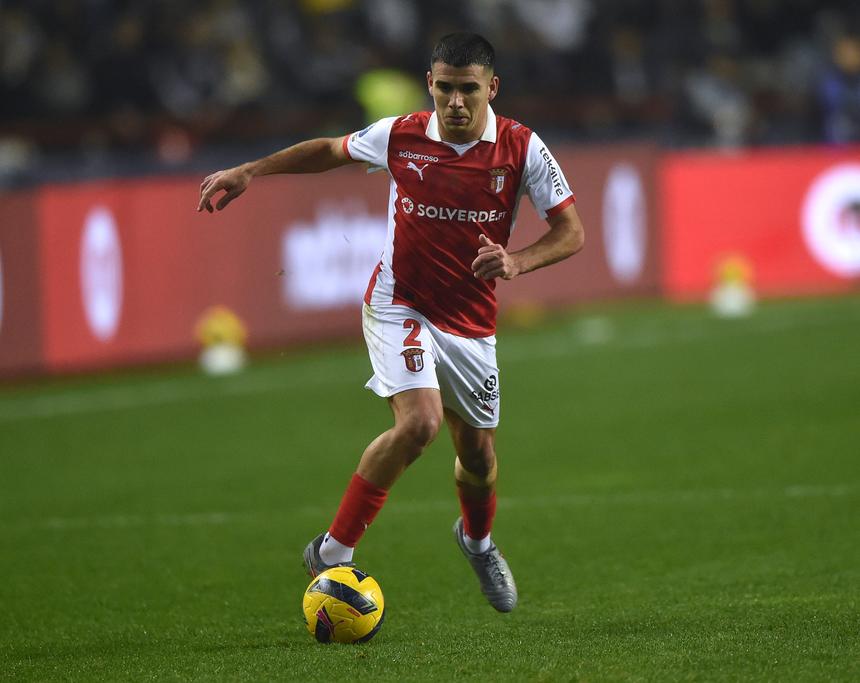 Víctor Gómez, jogador do SC Braga - Foto: Miguel Nunes