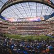 Com capacidade para mais de 70 mil pessoas, o SoFi Stadium em Inglewood, Los Angeles (Califórnia) será o palco da final da NFL