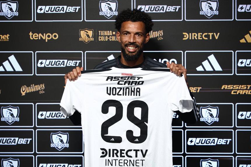 Vozinha na apresentação no Colo Colo (IMAGO)