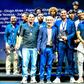 Maiatos homenageados pela Câmara Municipal da Maia, após subida inédita aos nacionais - Foto: D.R.