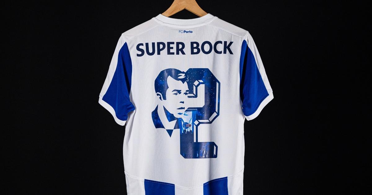 FC Porto lança camisola de homenagem a Jorge Costa (fotos)