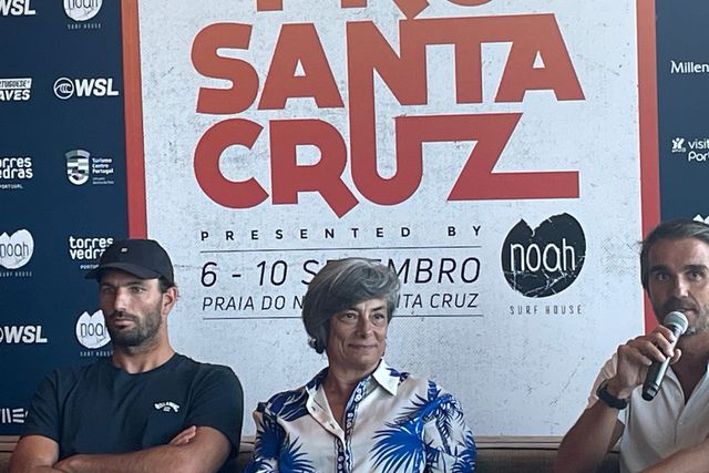 Kikas 'treina' em Santa Cruz para carimbar regresso ao Circuito Mundial