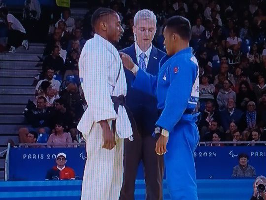 Judoca Miguel Vieira ganha diploma em Paris 2024