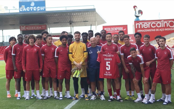 Vídeo: plantel do Gil Vicente deixa mensagem de apoio a Cáseres