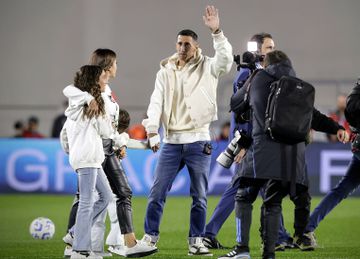 Di María emocionado na despedida: «Obrigado aos treinadores, colegas e à minha família»