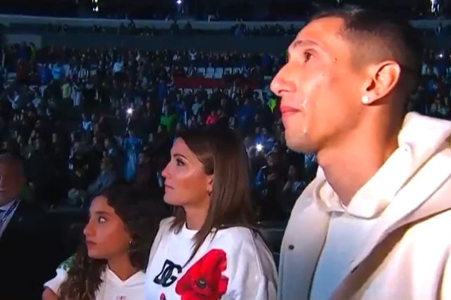 A emotiva mensagem da filha de Di María: «Serás sempre o melhor jogador e o melhor pai do mundo»