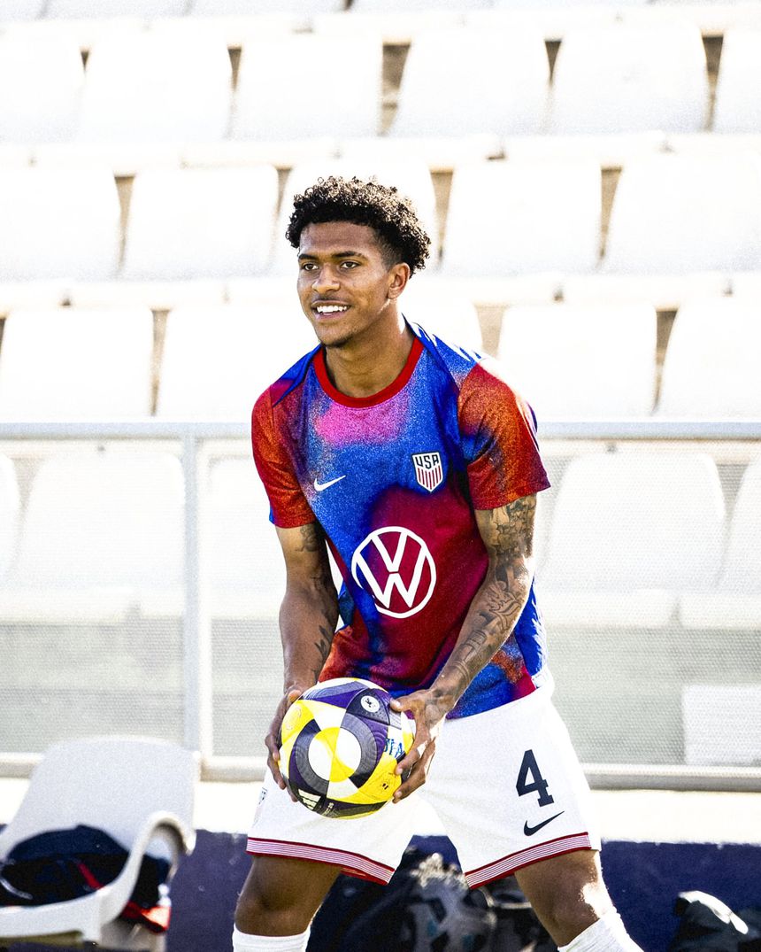 Joshua Wynder, capitão dos sub-20 dos EUA