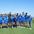 Farioli e o plantel receberam 14 jovens italianos (fotos)