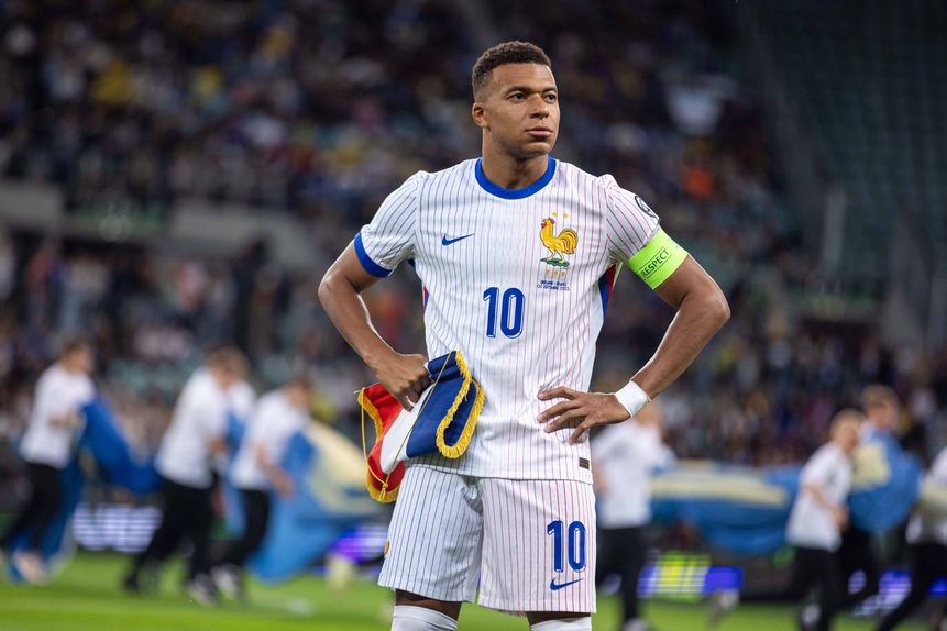 Mbappé é o capitão da seleção francesa
