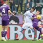Enzo Barrenechea, médio do Benfica, quando estava no Frosinone (Itália), e Lucas Beltrán, que defendia a Fiorentina (Imago)