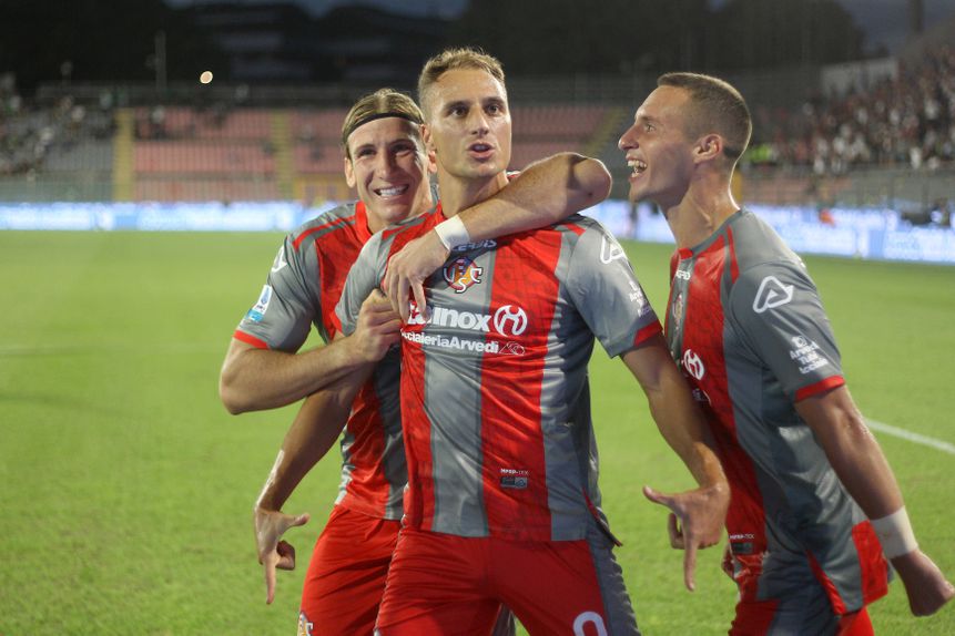 Manuel De Luca marcou o golo da vitória da Cremonese diante do Sassuolo