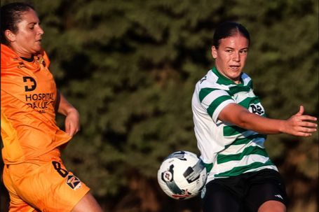 Telma Encarnação marcou nove golos nos últimos cinco jogos, após paragem de mês e meio - Foto: SPORTING CP