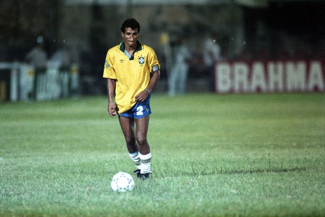 Cafu, ou Marcos Evangelista de Morais, fez 142 jogos pela principal seleção do Brasil