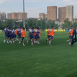 Seleção: Roberto Martínez com 'reforço' no último treino antes da Arménia