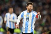 Messi bisou na vitória da Argentina frente à Venezuela