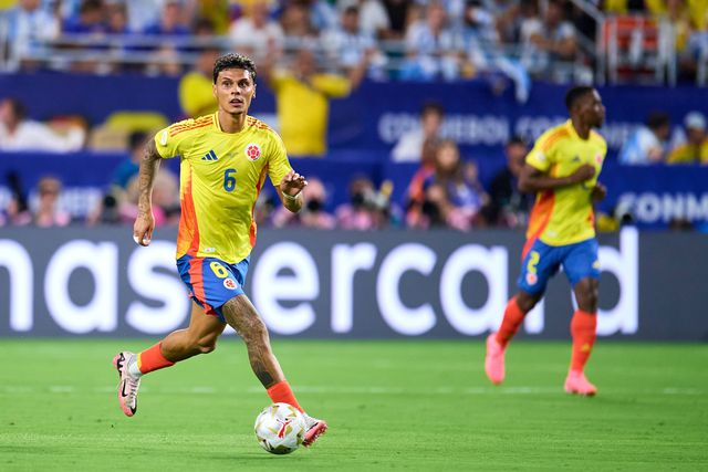 Richard Ríos ao serviço da Colômbia - Foto: IMAGO