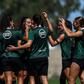 Leoas festejam um dos golos - Foto: SPORTING CP