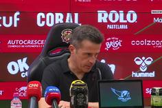 Marco Silva critica relvado dos Barreiros: «Vendemos muito mal o que temos de bom»
