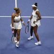 Serena e Venus Williams no Arthur Ashe Stadium        Cristobal Herrera-Ulashkevich/Lusa