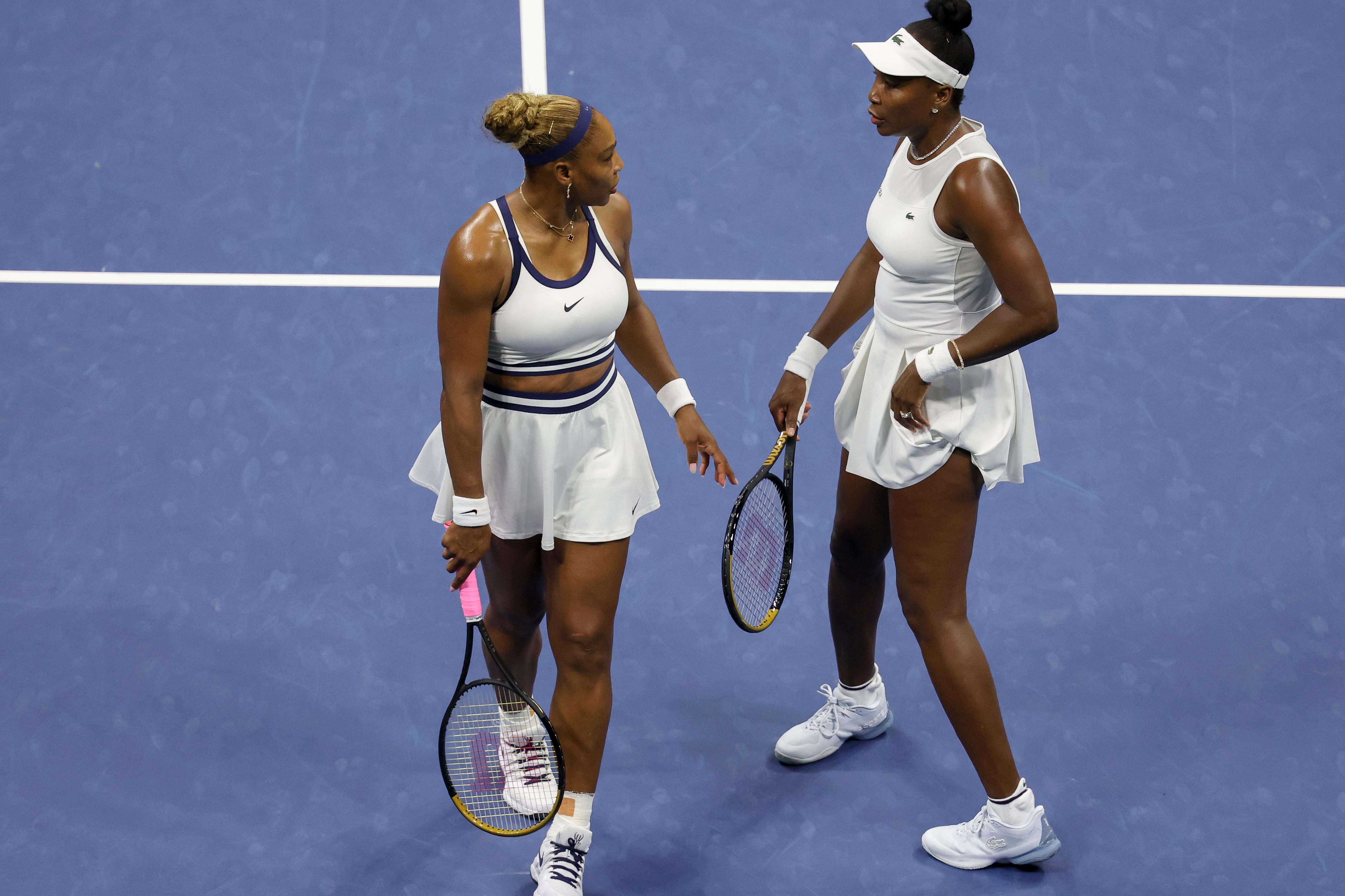 Serena e Venus Williams no Arthur Ashe Stadium        Cristobal Herrera-Ulashkevich/Lusa