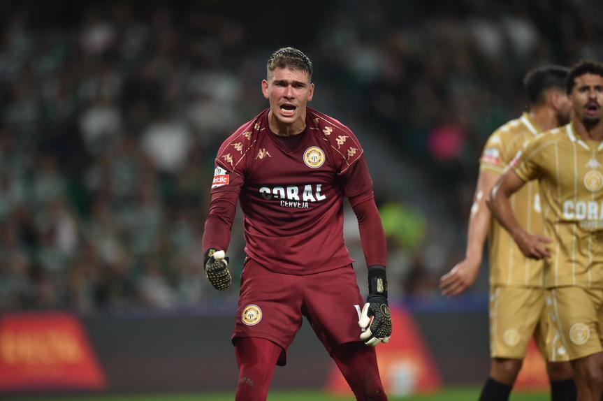 Renato Marín evitou um 'cabaz' em Alvalade - Foto: Miguel Nunes