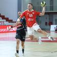 Mikita Vailupau, jogador de andebol do Benfica (fot SL Benfica)