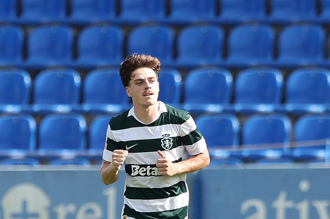 Mauro Couto assinou grande golo e assistência perfeita (Foto Sporting CP)