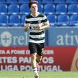 Mauro Couto assinou grande golo e assistência perfeita (Foto Sporting CP)