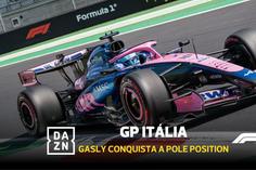 Gasly conquista a pole position em Monza